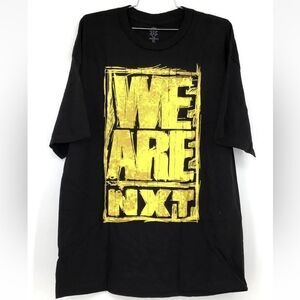 We Are NXT Shirt Sleeve Black Yellow T Shirt Size XL
